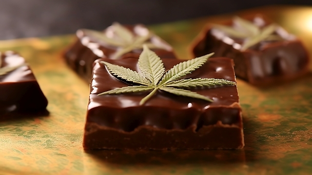 cannabis infused chocolate candy