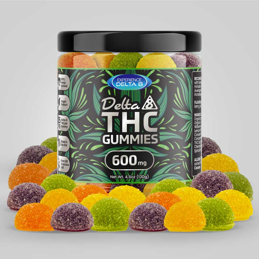 Delta 8 THC Vegan Gummies 600mg